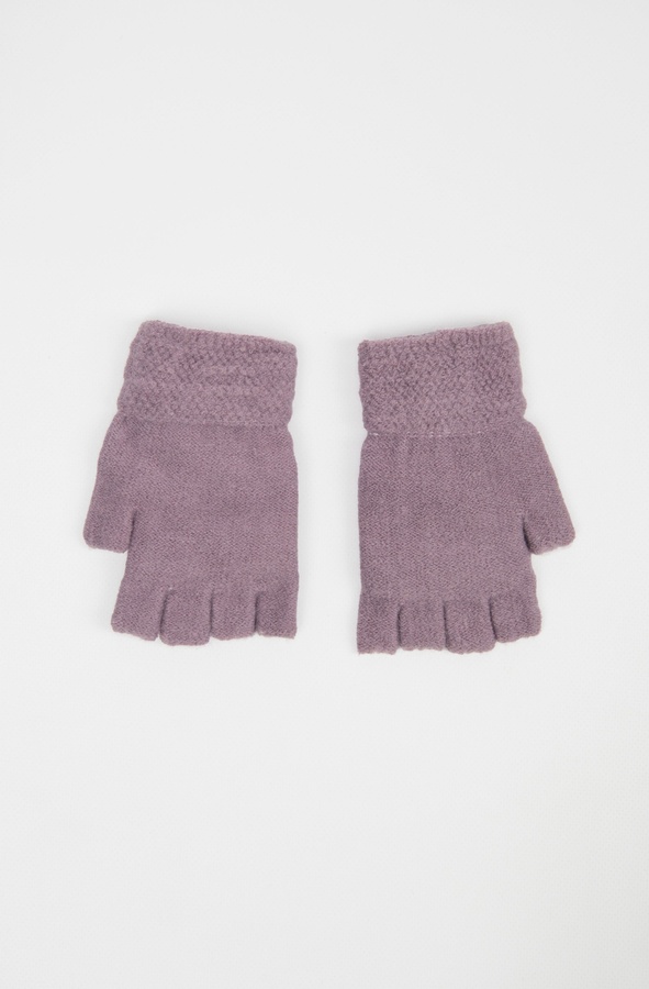 Перчатки для девочки 5 цвет фиолетовый ЦБ-00228660 SKT000930096 фото