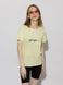 Женская футболка регуляр 42 цвет желтый ЦБ-00216235 SKT000900252 фото 1