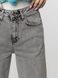 Жіночі джинси мом 38 колір світло-сірий ЦБ-00217705 SKT000903163 фото 2
