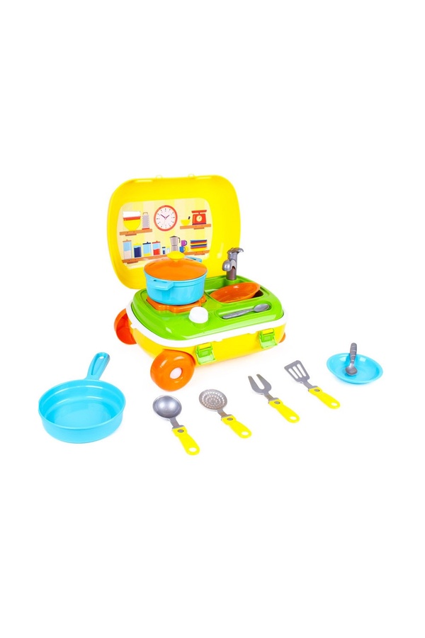 Игрушка "Кухня с набором посуды" цвет разноцветный ЦБ-00187036 SKT000834004 фото