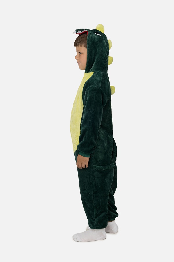 Кигуруми Динозавр для мальчика 146 цвет зеленый ЦБ-00233432 SKT000941460 фото