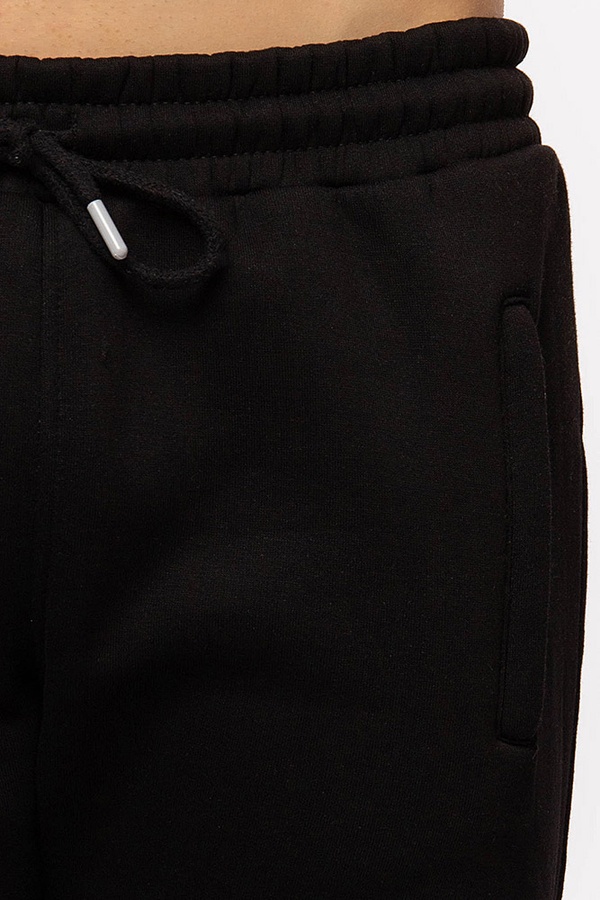 Мужские спортивные штаны 44 цвет черный ЦБ-00197775 SKT000861960 фото