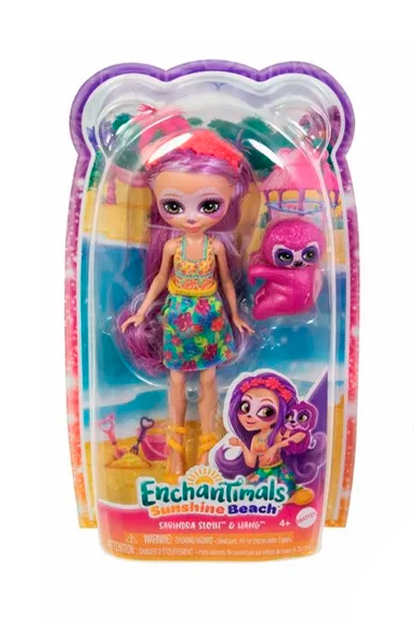 Кукла - "Ленивец Сабиндра" Enchantimals цвет разноцветный ЦБ-00245013 SKT000980412 фото