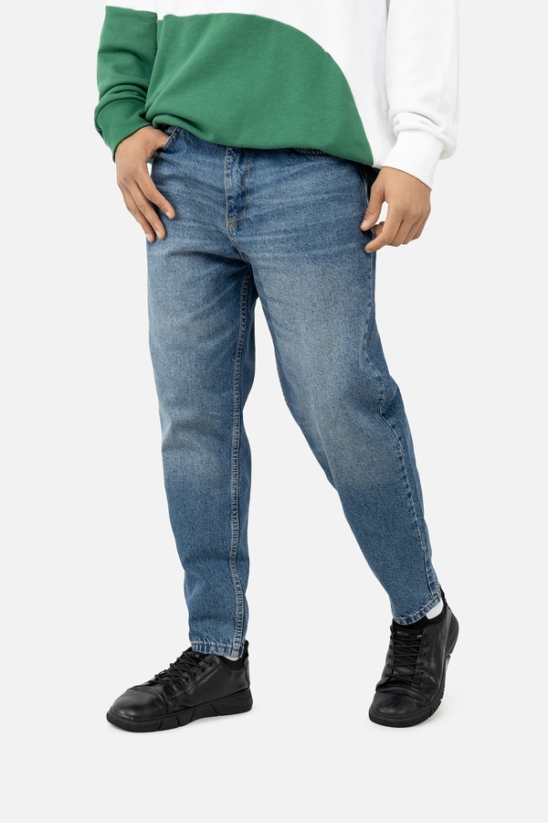 Чоловічі джинси carrot 44 колір синій ЦБ-00241652 SKT000962274 фото