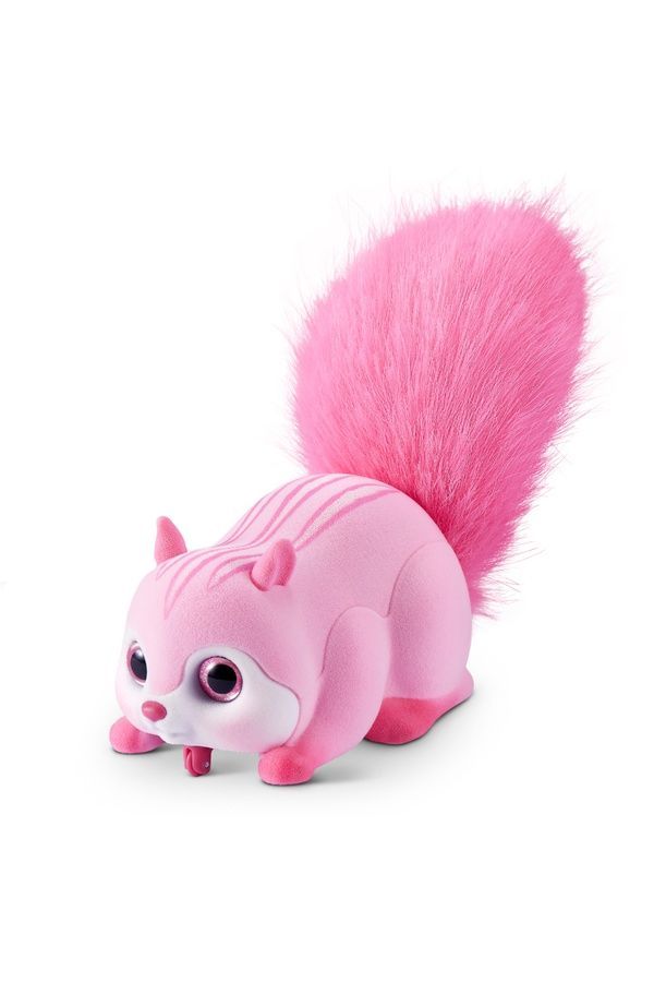 Интерактивная игрушка PETS ALIVE S1 &mdash; Белочка в нежном розовом цвете 9565B ЦБ-00295590 фото