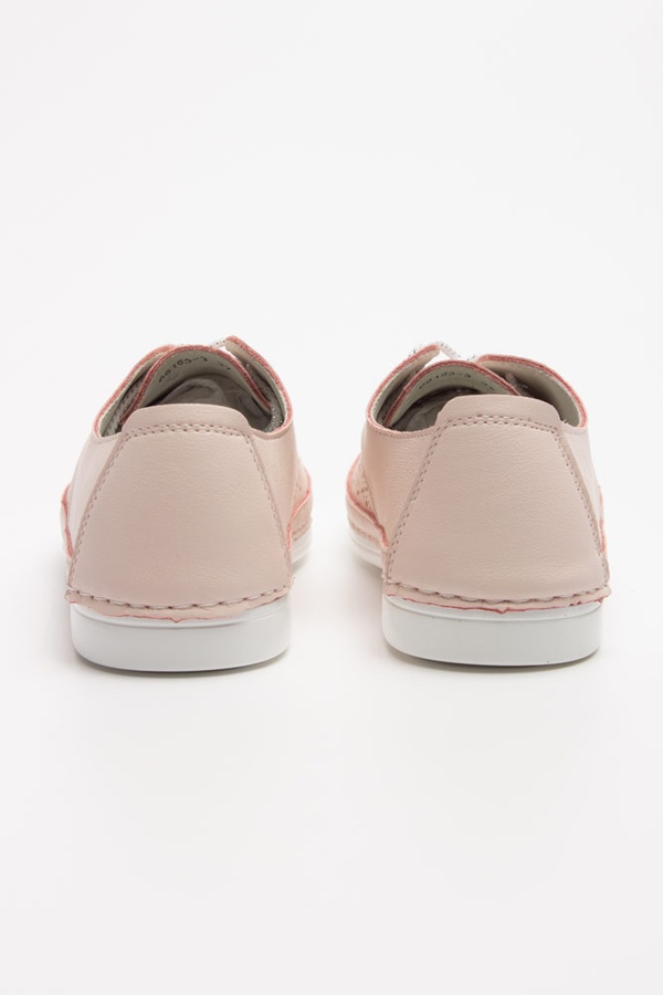 Туфли женские с перфорацией 38 цвет розовый ЦБ-00143208 SKT000537723 фото