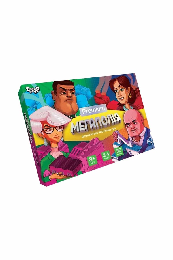 Настольная развлекательная игра "Мегаполия Premium" цвет разноцветный ЦБ-00196202 SKT000858751 фото