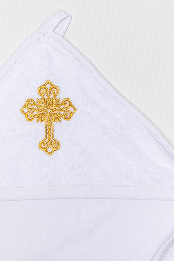 Крестец для крестин для девочки цвет белый ЦБ-00189567 SKT000840380 фото