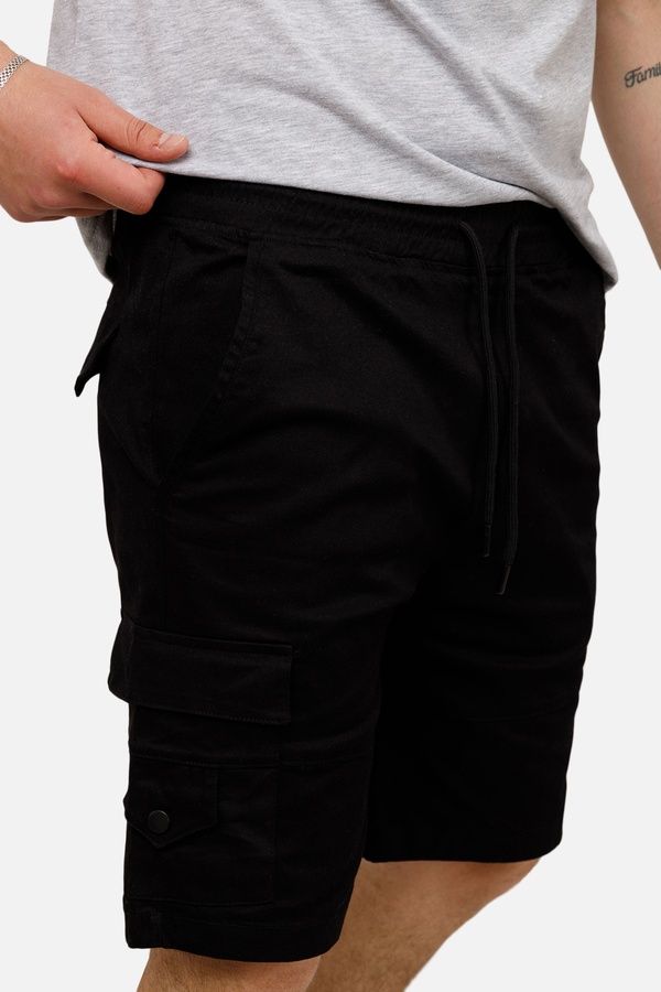 Мужские шорты 44 цвет черный ЦБ-00249869 SKT000992105 фото