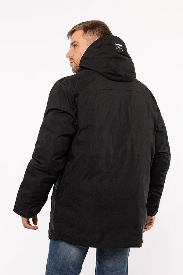 Чоловіча куртка 54 колір чорний ЦБ-00194550 SKT000854610 фото
