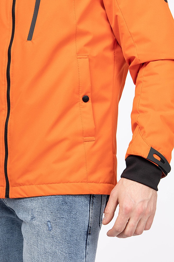 Куртка коротка чоловіча колір помаранчевий ЦБ-00187786 SKT000836266 фото