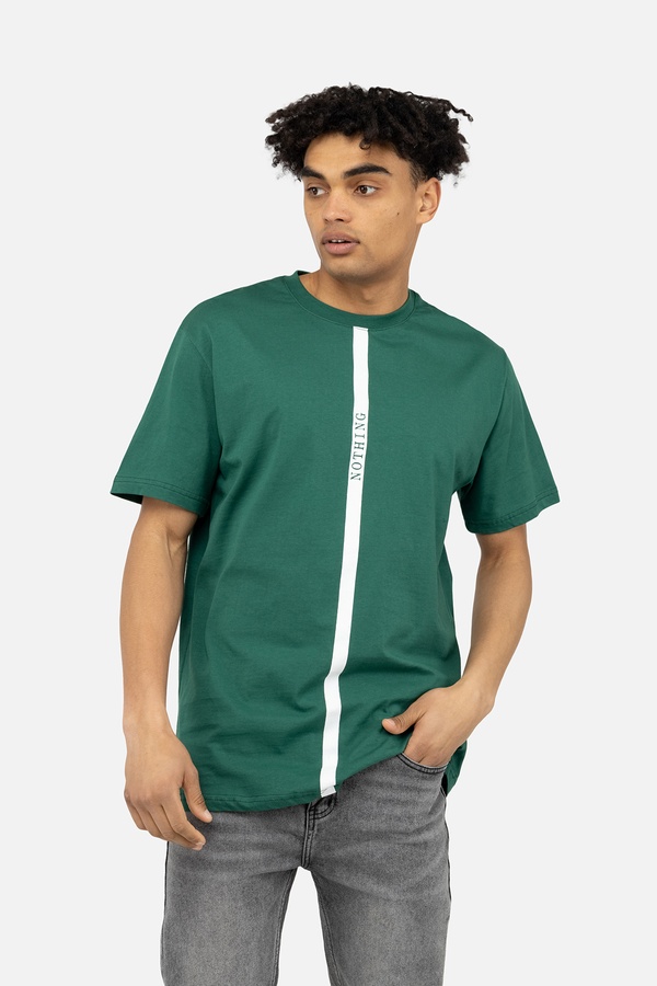 Чоловіча футболка 50 колір зелений ЦБ-00245619 SKT000982253 фото