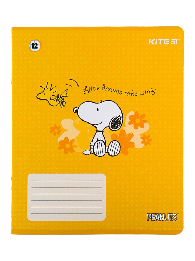 Тетрадь в клетку 12 листов Peanuts Snoopy цвет разноцветный ЦБ-00197340 SKT000860976 фото