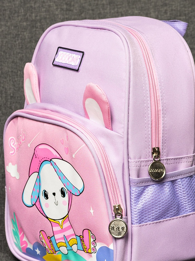 Рюкзак для дівчинки Зайка колір бузковий ЦБ-00224009 SKT000918722 фото