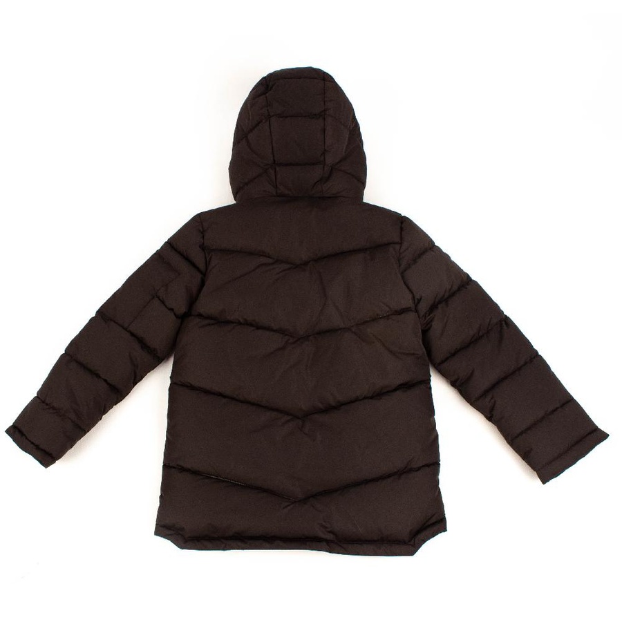 Куртка довга чорна на хлопчика 122 колір чорний ЦБ-00142213 SKT000496301 фото
