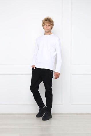 Джинси Slouchy чоловічі колір чорний W36 ЦБ-00299487 фото