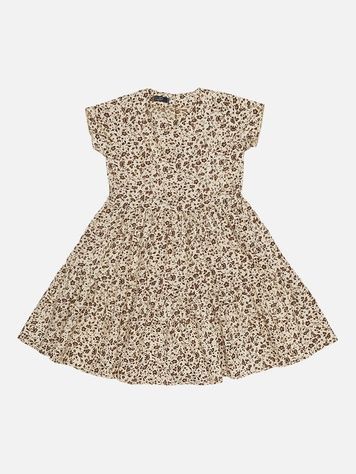 Сукня для дівчинки колір бежевий 140 ЦБ-00221437 фото