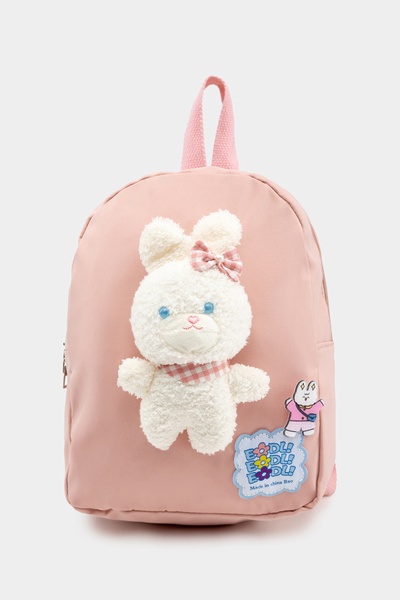 Рюкзак для дівчинки колір пудровий ЦБ-00236795 SKT000952851 фото