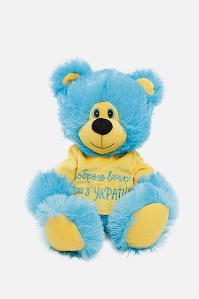 М'яка іграшка "Ведмідь Тарасик" колір різнокольоровий ЦБ-00208238 SKT000884216 фото