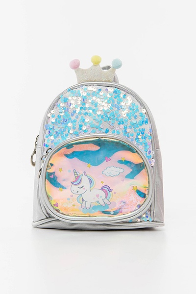 Рюкзак для дівчинки "My little pony" колір срібний ЦБ-00206142 SKT000879758 фото