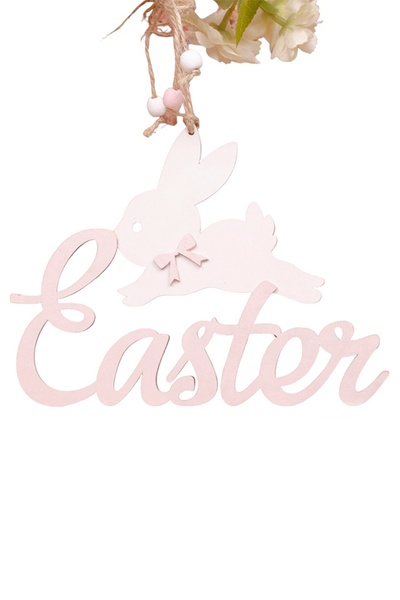 3D Подвеска "Цветовая надпись Easter с зайкой" цвет разноцветный ЦБ-00216659 SKT000901066 фото