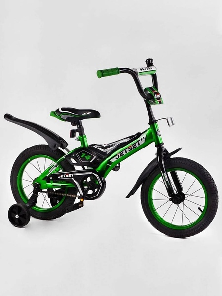 Дитячий двоколісний велосипед 16 "дюймів колір салатовий ЦБ-00213408 SKT000893660 фото