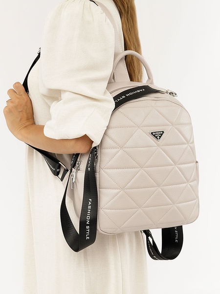 Жіночий рюкзак колір сірий ЦБ-00225933 SKT000923099 фото