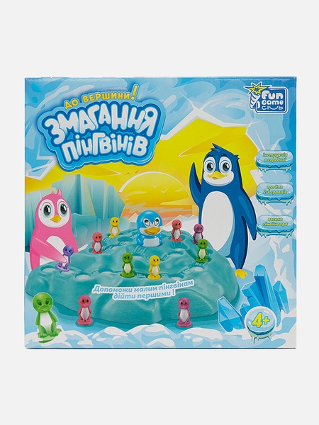 Дитяча гра - "Змагання пінгвінів" колір різнокольоровий ЦБ-00224942 SKT000921464 фото
