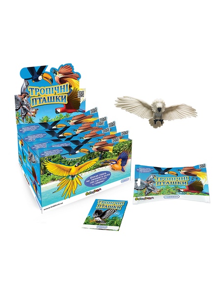 Стретч-іграшка у вигляді тварини – Тропічні птахи колір різнокольоровий ЦБ-00216641 SKT000901048 фото