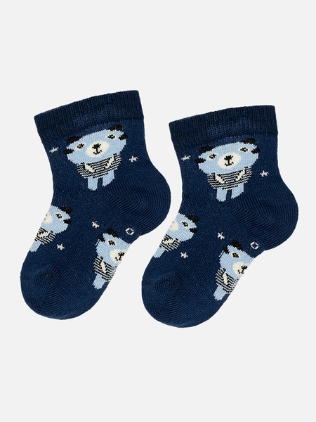 Шкарпетки для хлопчика 17-19 колір темно-синій ЦБ-00228930 SKT000930815 фото