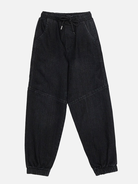 Джогери джинсові для хлопчика 152 колір чорний ЦБ-00216176 SKT000900120 фото