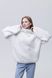 Жіночий светр 46 колір білий ЦБ-00233311 SKT000941225 фото 1