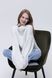Жіночий светр 46 колір білий ЦБ-00233311 SKT000941225 фото 2