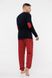 Чоловіча піжама з довгим рукавом 44 колір червоний ЦБ-00210554 SKT000890069 фото 3