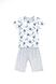 Пижама на мальчика 110 цвет бело-серый ЦБ-00167514 SKT000562724 фото 1