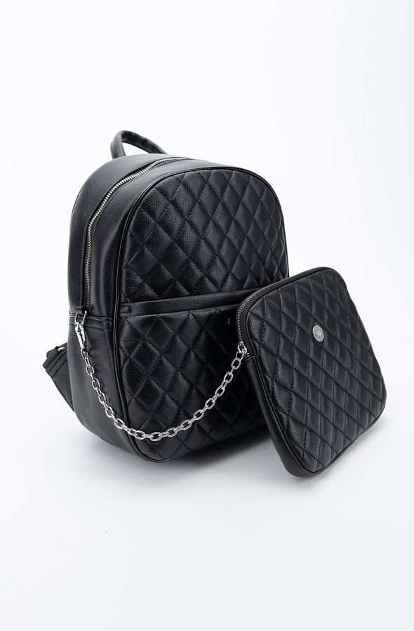 Жіночий рюкзак колір чорний ЦБ-00234659 SKT000944408 фото