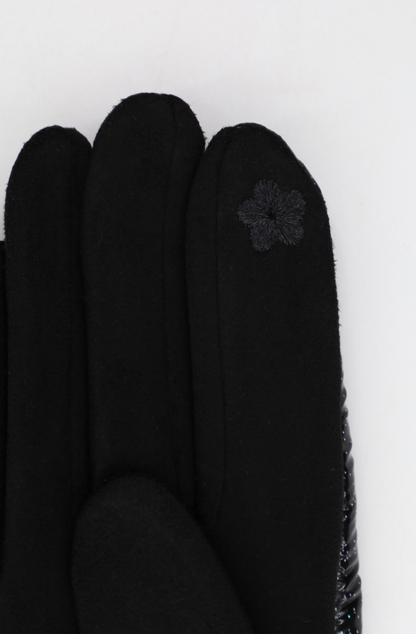 Жіночі рукавички 7.5 колір чорний ЦБ-00227344 SKT000926210 фото