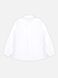 Сорочка з довгим рукавом для дівчинки 140 колір білий ЦБ-00191862 SKT000847116 фото 3