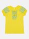 Вышиванка с коротким рукавом для девочки 116 цвет желтый ЦБ-00213642 SKT000894305 фото 1
