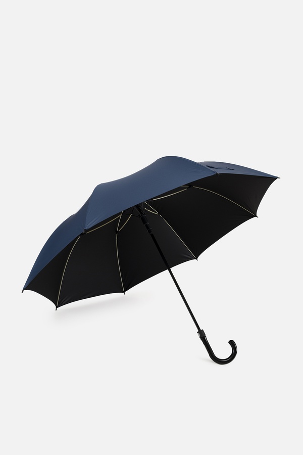 Мужской полуавтоматический зонтик цвет синий ЦБ-00255486
