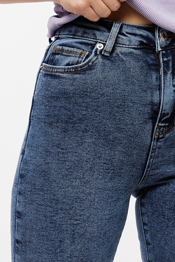 Женские джинсы 34 цвет синий ЦБ-00202014 SKT000871599 фото