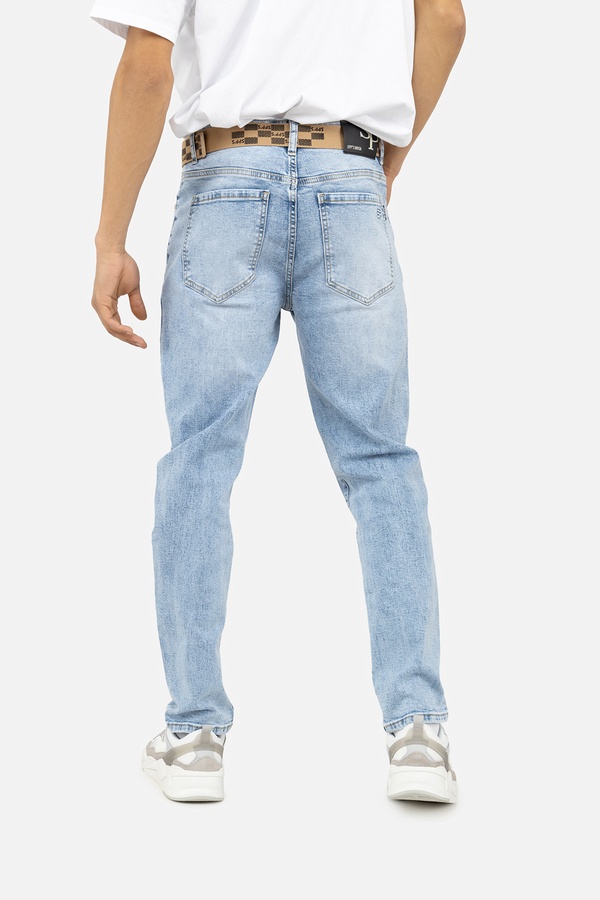 Чоловічі джинси 42 колір блакитний ЦБ-00246659 SKT000985106 фото
