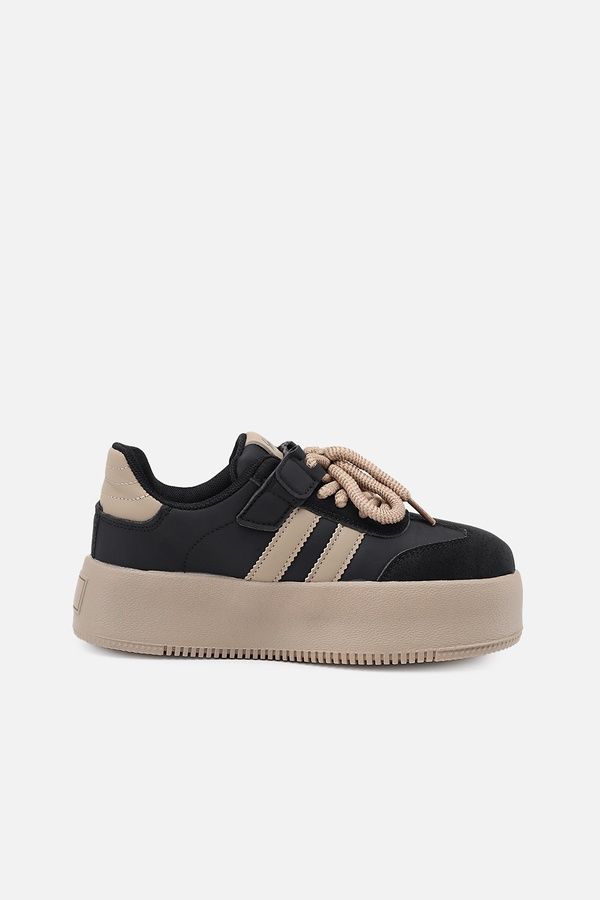 Кеди для дівчинки колір чорний 37.5 ЦБ-00277922 фото