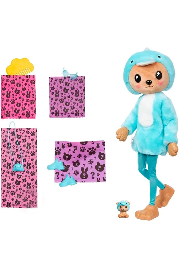 Кукла Barbie "Cutie Reveal" серии "Великолепное комбо" – кролик в костюме коалы цвет разноцветный ЦБ-00245008 SKT000980407 фото