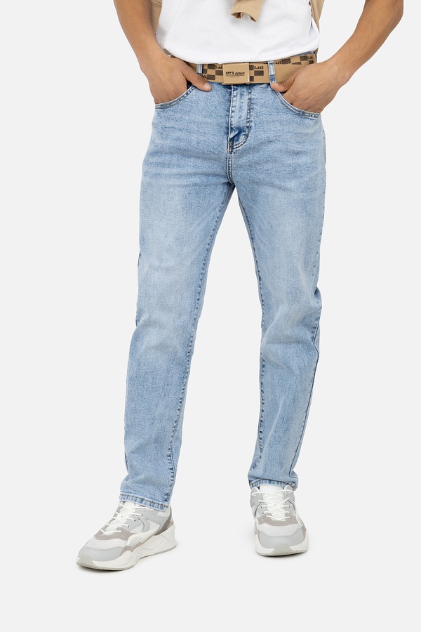 Чоловічі джинси 42 колір блакитний ЦБ-00246659 SKT000985106 фото