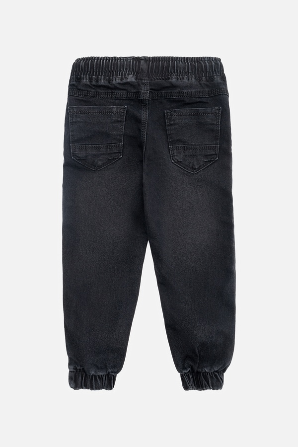 Джогери джинсові для хлопчика 104 колір чорний ЦБ-00242114 SKT000963511 фото