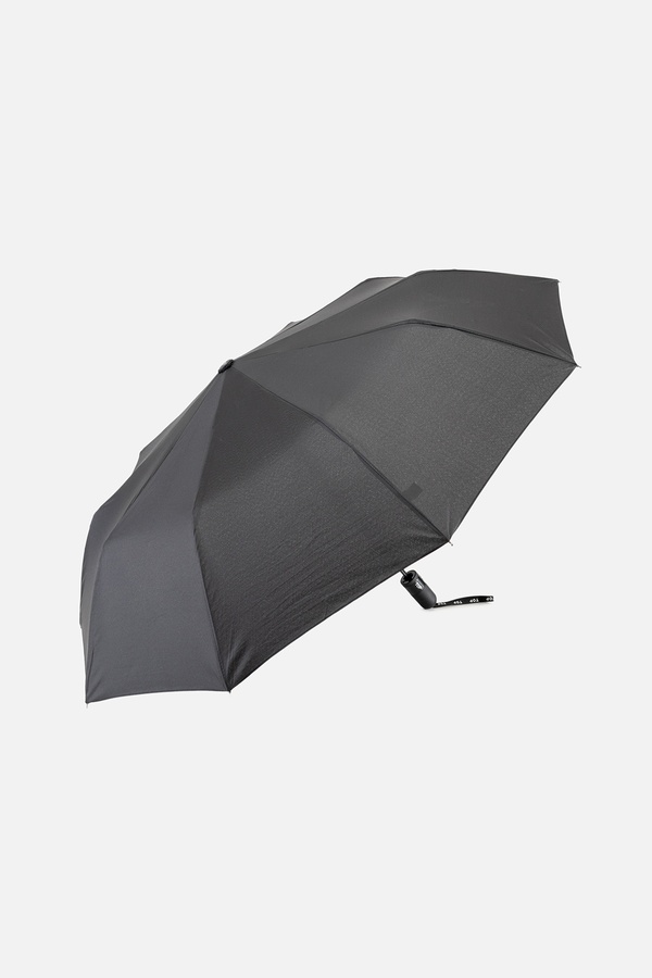 Чоловіча напівавтоматична парасолька колір чорний ЦБ-00248838