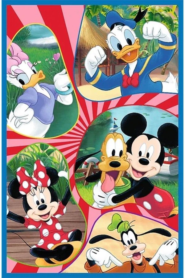 Пазлы Mickey & Friends Команда Микки Мауса Trefl 34887 ЦБ-00292886 фото