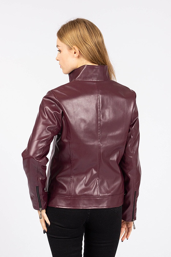 Куртка жіноча 44 колір бордовий ЦБ-00175618 SKT000586934 фото