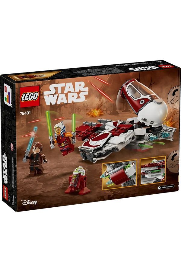 Конструктор LEGO Star Wars - Джедайський перехоплювач Асоки, 290 деталей 75401 ЦБ-00285665 фото